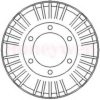 BENDIX 329120B Brake Drum